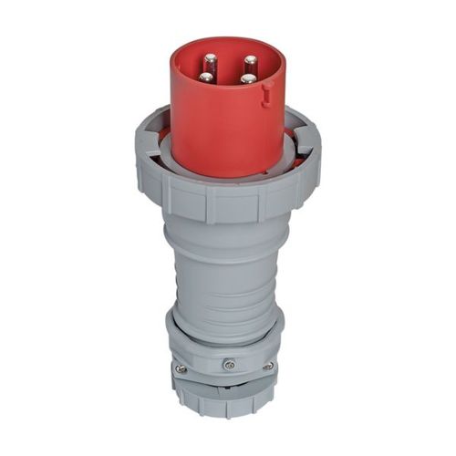 Main product image of Arrow Hart Pin & Sleeve Plug, 100/125A 380-415V, 3-Pole #4 -1/0 Awg #12-#16 Awg 4 Wire, AH4100P6WDR