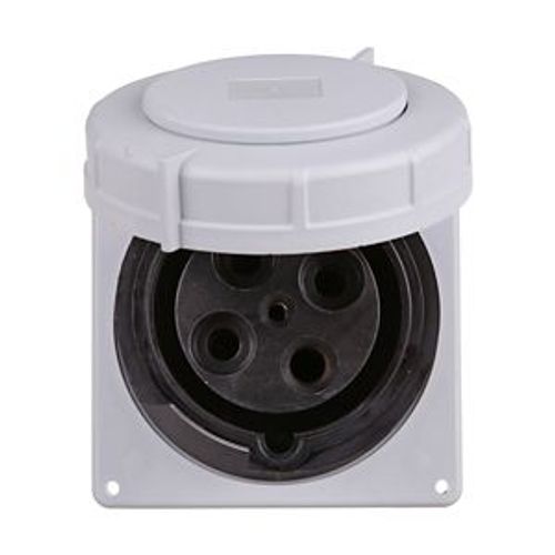 Main product image of Arrow Hart Pin & Sleeve Receptacle #4 -1/0 Awg #12-#16 Awg 100A, 600V, Black, Female, 30 Hp, 3Ph, AH4100R5W
