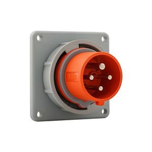 Main product image of Arrow Hart Pin & Sleeve Inlet, #12-#10 Awg 20A, 125/250V, Orange, Ip69K, 3-Pole, 4-Wire, Male, AH420B12W
