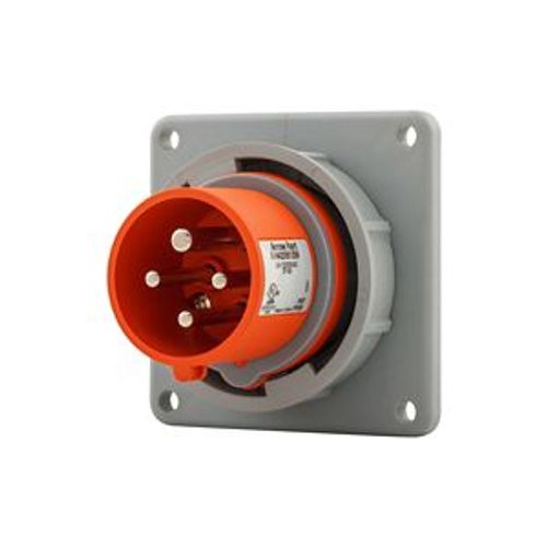Main product image of Arrow Hart Pin & Sleeve Inlet, #12-#10 Awg 20A, 125/250V, Orange, Ip69K, 3-Pole, 4-Wire, Male, AH420B12W