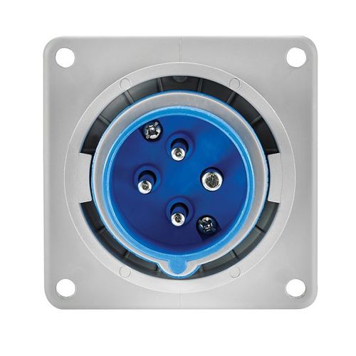 Main product image of Arrow Hart Pin & Sleeve Inlet, Ip69K Rated, 16A 250V/20A 200-250V, 3-Pole, #12 -#10 Awg, 4 Wire, AH420B9WDR