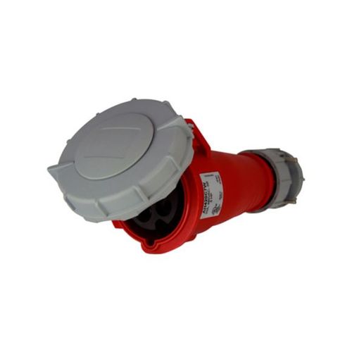 Main product image of Arrow Hart Pin & Sleeve Connector, #12-#10 Awg 20A, 480V, Red, 3-Pole, 4-Wire, Female, 5 Hp, 3Ph, AH420C7W