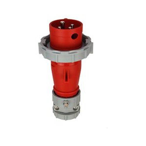 Main product image of Arrow Hart Pin & Sleeve Plug, #12-#10 Awg 20A, 480V, Red, 3-Pole, 4-Wire, Male, 5 Hp, 3-Phase, AH420P7W