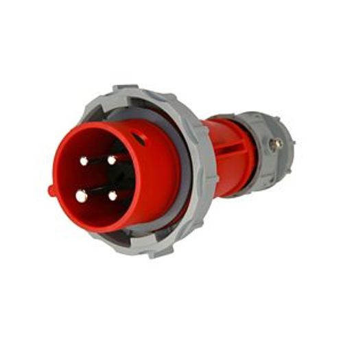 Main product image of Arrow Hart Pin & Sleeve Plug, #12-#10 Awg 20A, 480V, Red, 3-Pole, 4-Wire, Male, 5 Hp, 3-Phase, AH420P7W