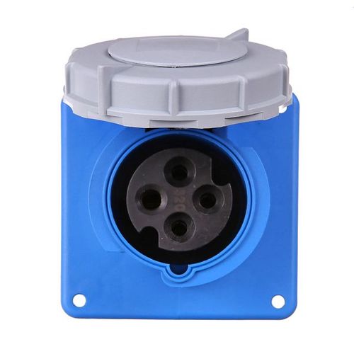 Main product image of Arrow Hart Pin & Sleeve Receptacle, 16/20A, 16A 250V/20A 200-250V, 3-Pole, #12 -#10 Awg, 4 Wire, AH420R9WDR