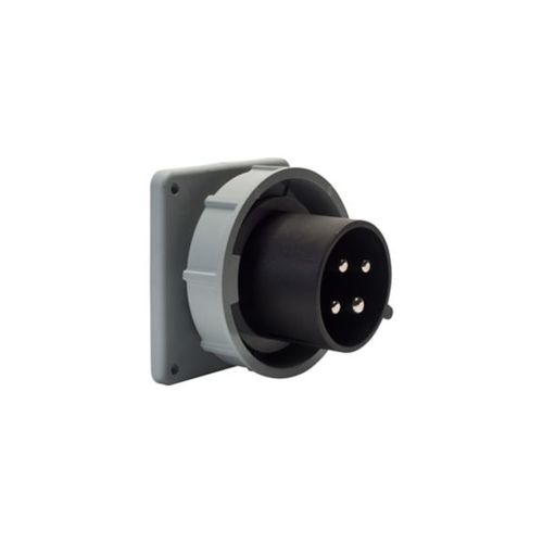 Main product image of Arrow Hart Pin & Sleeve Inlet, #10-#2 Awg 30A, 600V, Black, 3-Pole, 4-Wire, Male, 15 Hp, 3-Phase, AH430B5W