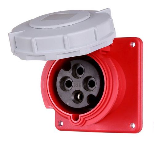 Main product image of Arrow Hart Pin & Sleeve Receptacle, 30/32A, 30/32A 380-415V, 3-Pole, #10 -#2 Awg, 4 Wire, AH430R6WDR