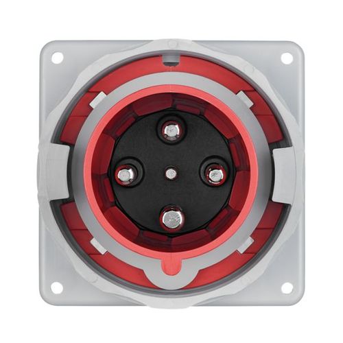 Main product image of Arrow Hart Pin & Sleeve Inlet, 60/63A 380-415V, 3-Pole, #8-#2 Awg #10-#2 Awg (Ground), AH460B6WDR