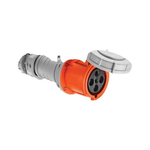Main product image of Arrow Hart Pin & Sleeve Connector, #8-#2 Awg #10-#2 Awg (Ground), #12-#16 60A, 125/250V, Orange, AH460C12W