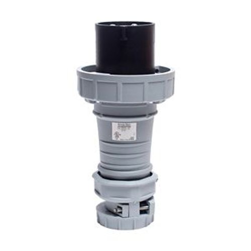 Main product image of Arrow Hart Pin & Sleeve Plug, #8-#2 Awg #10-#2 Awg (Ground), #12-#16 Awg 60A, 600V, Black, Male, AH460P5W