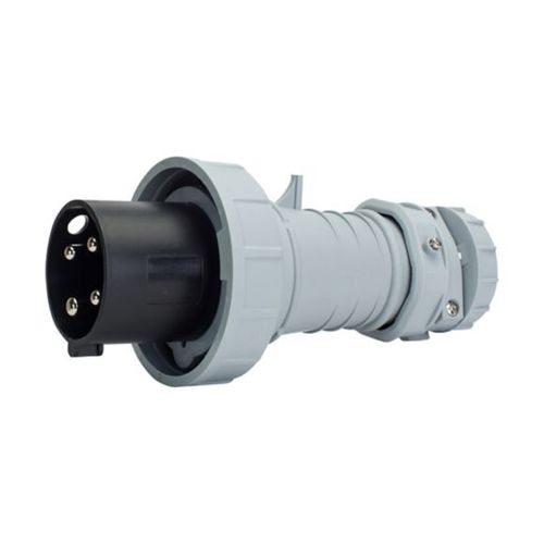 Main product image of Arrow Hart Pin & Sleeve Plug, #8-#2 Awg #10-#2 Awg (Ground), #12-#16 Awg 60A, 600V, Black, Male, AH460P5W