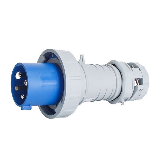 Main product image of Arrow Hart Pin & Sleeve Plug, 60/63A, 3-Pole, #8-#2 Awg #10-#2 Awg (Ground), #12-#16 Awg 4 Wire, AH460P9WDR