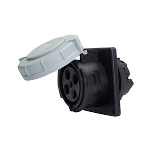 Main product image of Arrow Hart Pin & Sleeve Receptacle, #8-#2 Awg #10-#2 Awg (Ground), #12-#16Awg (Pilot), 60A, 600V, AH460R5W