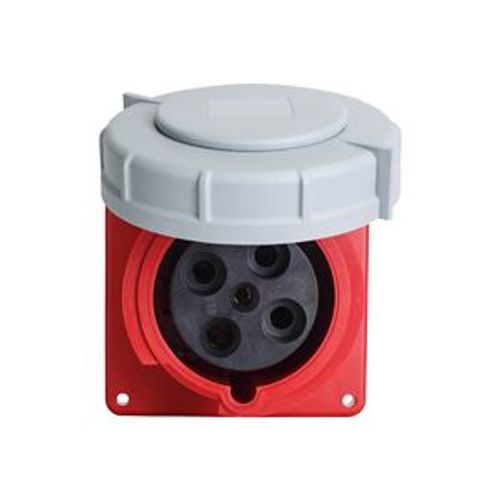 Main product image of Arrow Hart Pin & Sleeve Receptacle, #8-#2, #10-#2 Ground, #12-#16 Pilot, 60A, 480V, Red, Female, AH460R7W