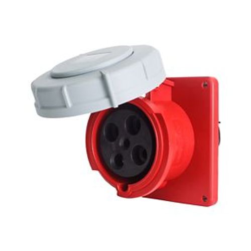 Main product image of Arrow Hart Pin & Sleeve Receptacle, #8-#2, #10-#2 Ground, #12-#16 Pilot, 60A, 480V, Red, Female, AH460R7W