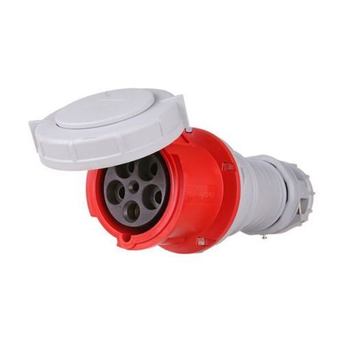 Main product image of Arrow Hart Pin & Sleeve Connector, 100/125A 200-415V, 4-Pole, #4 -1/0 Awg #12-#16 Awg 5 Wire, AH5100C6WDR