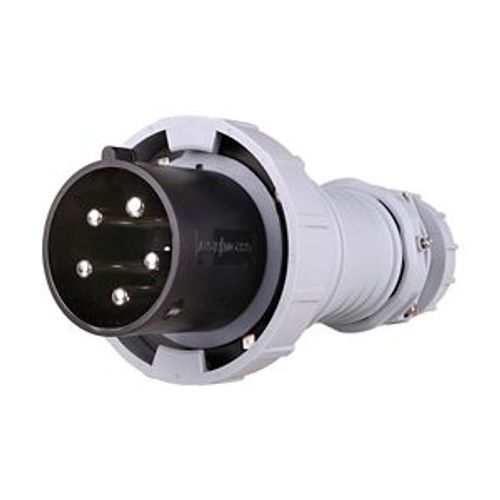 Main product image of Arrow Hart Pin & Sleeve Plug, #4 -1/0 Awg #12-#16 Awg 100A, Y 347/600V, Black, Male, 30 Hp, 3Ph, AH5100P5W