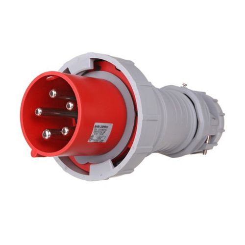 Main product image of Arrow Hart Pin & Sleeve Plug, 100/125A 200-415V, 4-Pole, #4 -1/0 Awg #12-#16 Awg 5 Wire, AH5100P6WDR