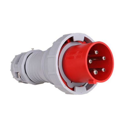 Main product image of Arrow Hart Pin & Sleeve Plug, 100/125A 200-415V, 4-Pole, #4 -1/0 Awg #12-#16 Awg 5 Wire, AH5100P6WDR