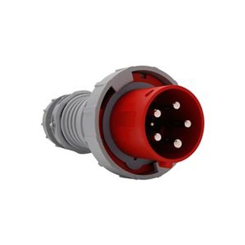 Main product image of Arrow Hart Pin & Sleeve Plug, #4 -1/0 Awg #12-#16 Awg 100A, Y 277/480V, Red, Male, 20 Hp, 3Ph, AH5100P7W
