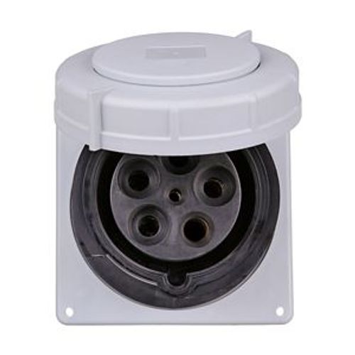 Main product image of Arrow Hart Pin & Sleeve Receptacle, #4 -1/0 Awg #12-#16 Awg 100A, Y 347/600V, Black, Female, AH5100R5W