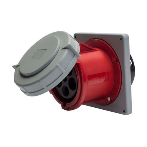 Main product image of Arrow Hart Pin & Sleeve Receptacle, 100/125A 200-415V, 4-Pole, #4 -1/0 Awg, #12 -#16 Awg, 5 Wire, AH5100R6WDR