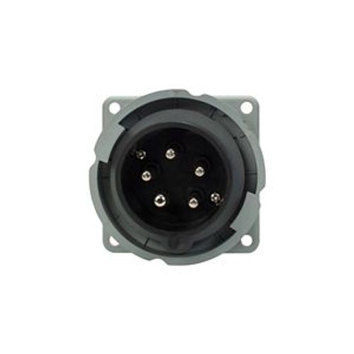 Main product image of Arrow Hart Pin & Sleeve Inlet, #12-#10 Awg 20A, Y 347/600V, Black, Male, 7-1/2 Hp, 3Ph, AH520B5W
