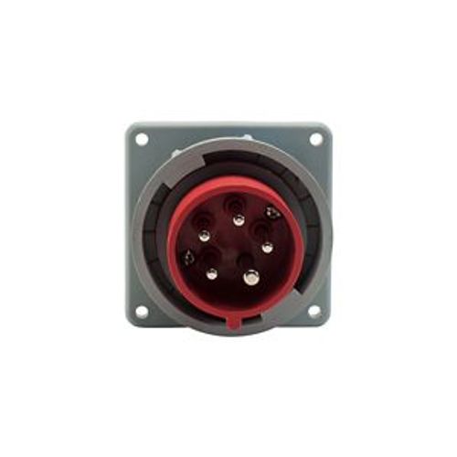 Main product image of Arrow Hart Pin & Sleeve Inlet, #12-#10 Awg 20A, Y 277/480V, Red, 4-Pole, 5-Wire, Male, 5 Hp, AH520B7W