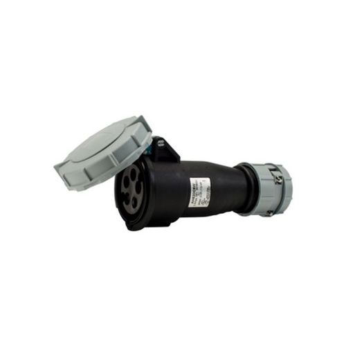 Main product image of Arrow Hart Pin & Sleeve Connector, #12-#10 Awg 20A, Y 347/600V, Black, Female, 7 1/2 Hp, 3Ph, AH520C5W