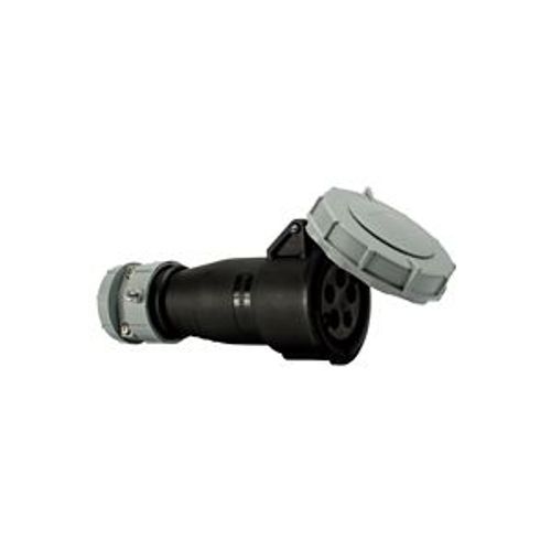 Main product image of Arrow Hart Pin & Sleeve Connector, #12-#10 Awg 20A, Y 347/600V, Black, Female, 7 1/2 Hp, 3Ph, AH520C5W