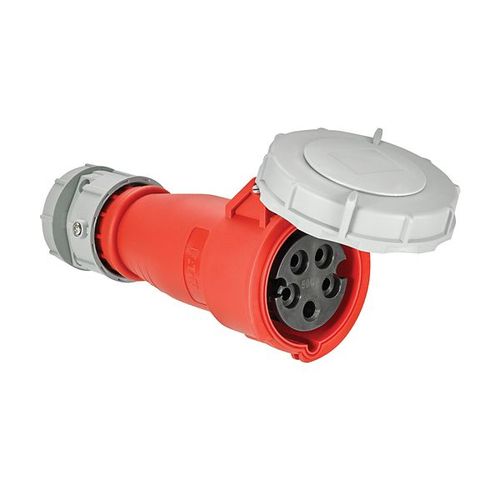 Main product image of Arrow Hart Pin & Sleeve Connector, 16/20A 200-415V, 4-Pole, #12-#10 Awg 5 Wire, AH520C6WDR