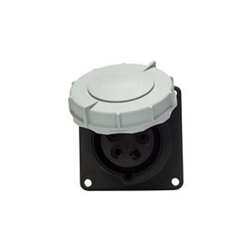 Main product image of Arrow Hart Pin & Sleeve Receptacle, #12-#10 Awg 20A, Y 347/600V, Black, Female, 7 1/2 Hp, 3Ph, AH520R5W