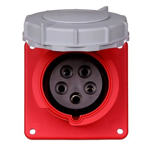 Main product image of Arrow Hart Pin & Sleeve Receptacle, Ip69K Rated, 16/20A 200-415V, 4-Pole, #12 -#10 Awg, 5 Wire, AH520R6WDR