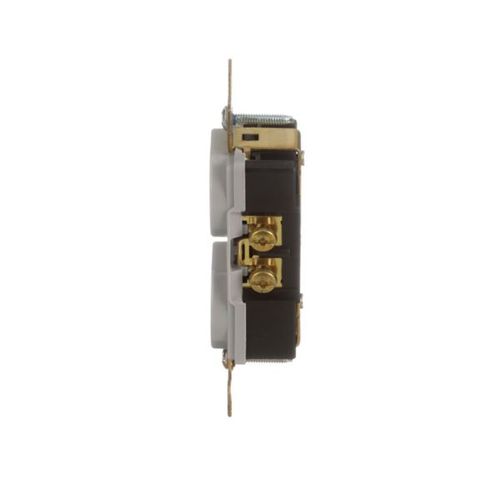 Main product image of Arrow Hart Extra Heavy-Duty Industrial Duplex Receptacle, #14-10 Awg 15A 125V, Gray, Duplex, AH5252GY