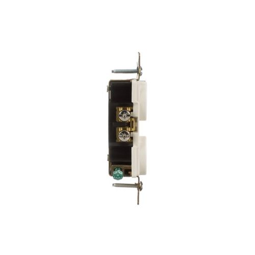 Main product image of Arrow Hart Industrial Duplex Receptacle, #14-10 Awg 15A 125V, Light Almond, Duplex, AH5252LA