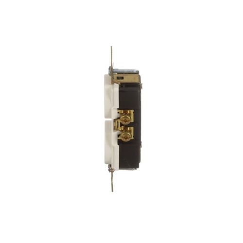 Main product image of Arrow Hart Industrial Duplex Receptacle, #14-10 Awg 15A 125V, Light Almond, Duplex, AH5252LA