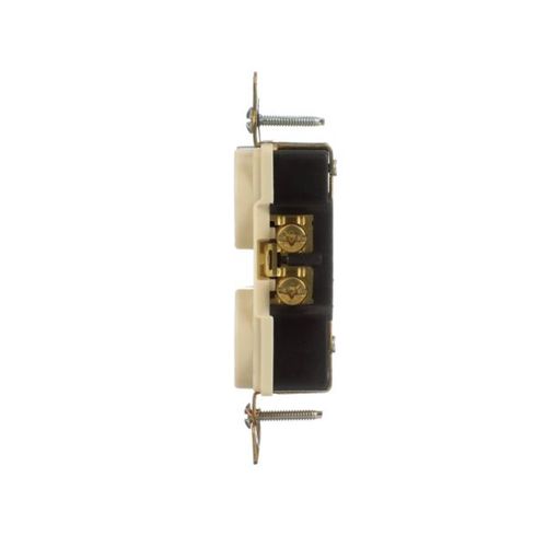 Main product image of Arrow Hart Extra Heavy-Duty Industrial Duplex Receptacle, #14-10 Awg 15A 125V, Ivory, Duplex, AH5252V