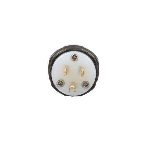 Main product image of Arrow Hart Ultra Grip Straight Blade Plug, #18-#12 Awg 15A 125V, Black, 5-15P, 2-Pole 3-Wire, AH5266