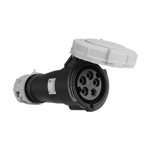 Main product image of Arrow Hart Pin & Sleeve Connector, #10-#2 Awg 30A, Y 347/600V, Black, Female, 15 Hp, 3Ph, AH530C5W