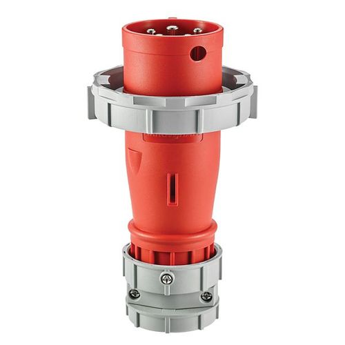 Main product image of Arrow Hart Pin & Sleeve Plug, 30/32A 200-415V, 4-Pole, 0.433-1.15" Cable Dia, #10 -#2 Awg 5 Wire, AH530P6WDR