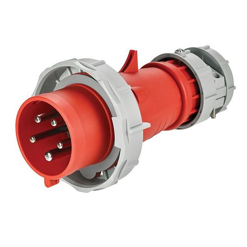Main product image of Arrow Hart Pin & Sleeve Plug, 30/32A 200-415V, 4-Pole, 0.433-1.15" Cable Dia, #10 -#2 Awg 5 Wire, AH530P6WDR