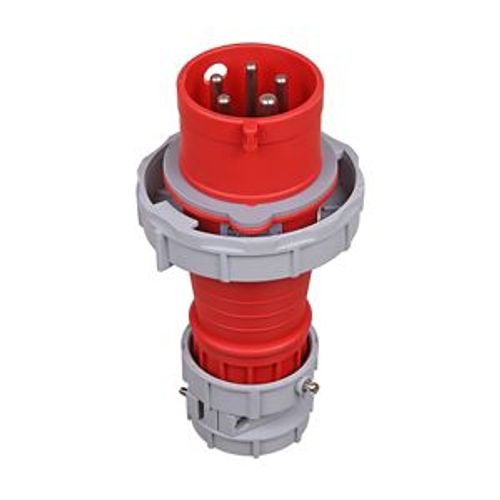 Main product image of Arrow Hart Pin & Sleeve Plug, #10-#2 Awg 30A, Y 277/480V, Red, 4-Pole, 5-Wire, Male, 10 Hp, 3Ph, AH530P7W