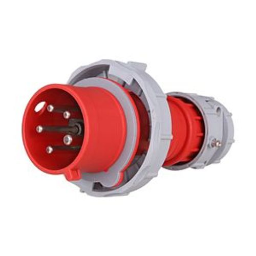Main product image of Arrow Hart Pin & Sleeve Plug, #10-#2 Awg 30A, Y 277/480V, Red, 4-Pole, 5-Wire, Male, 10 Hp, 3Ph, AH530P7W