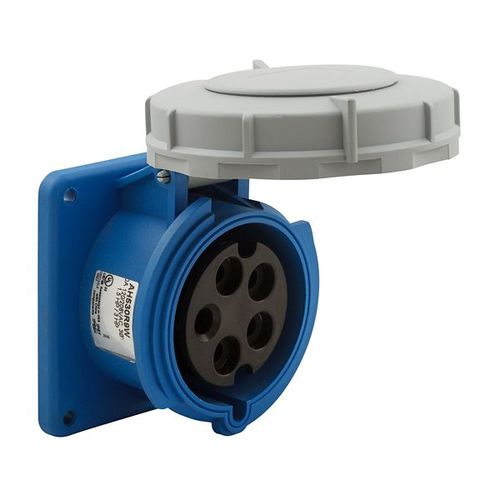 Main product image of Arrow Hart Pin & Sleeve Receptacle, 30/32A, 30/32AY 120/208V, 4-Pole, #10-#2 Awg, 5 Wire, AH530R9WDR