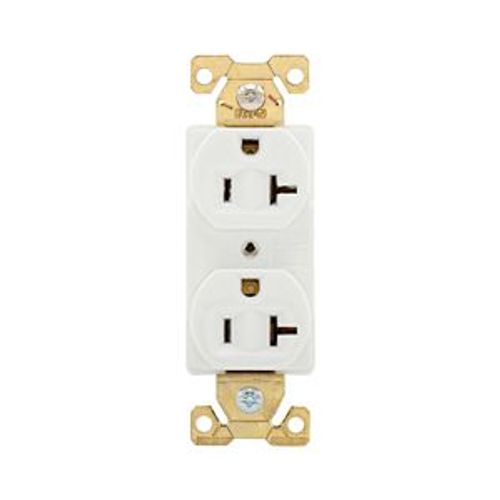 Main product image of Arrow Hart Extra Heavy-Duty Industrial Duplex Receptacle, #14-10 Awg 20A 125V, 5-20R, Duplex, AH5352W