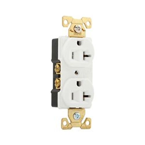 Main product image of Arrow Hart Extra Heavy-Duty Industrial Duplex Receptacle, #14-10 Awg 20A 125V, 5-20R, Duplex, AH5352W