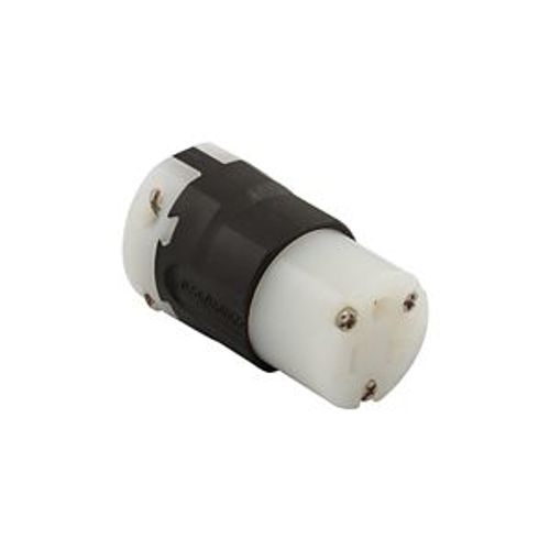 Main product image of Arrow Hart Ultra Grip Straight Blade Connector #16-#12 Awg 20A 125V, Black, 5-20P, 2-Pole 3-Wire, AH5369
