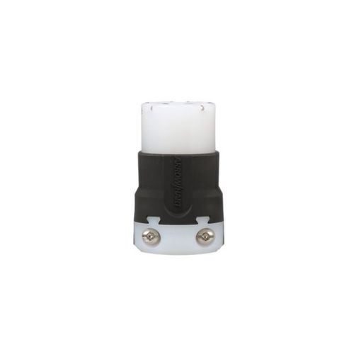 Main product image of Arrow Hart Ultra Grip Straight Blade Connector #16-#12 Awg 20A 125V, Black, 5-20P, 2-Pole 3-Wire, AH5369