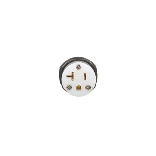Main product image of Arrow Hart Ultra Grip Straight Blade Connector #16-#12 Awg 20A 125V, Black, 5-20P, 2-Pole 3-Wire, AH5369