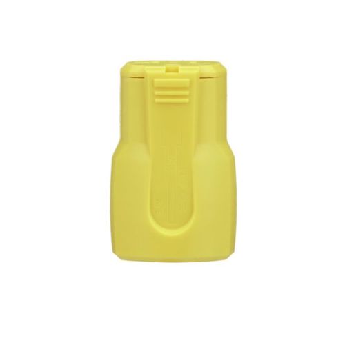 Main product image of Arrow Hart Quick Grip Straight Blade Connector, #16-12 Awg 20A 125V, Yellow, 2-Pole 3-Wire, AH5369Y